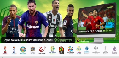 90phut TV - Website xem bóng đá trực tuyến chất lượng cao